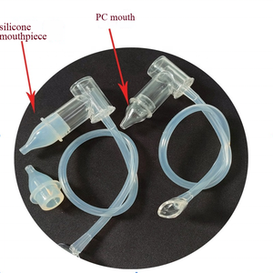 Nettoyeur nasal manuel pour bébé en silicone et PC réutilisable, aspirateur nasal coloré, <span class=keywords><strong>seringue</strong></span> <span class=keywords><strong>nasale</strong></span> portable et douce pour bébé, nourrisson - Product Image 2