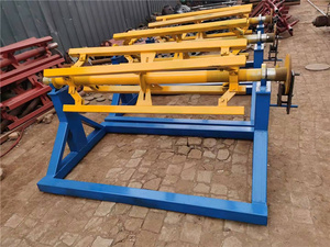Desbobinadora Manual de Chapa Metálica de 5T, Máquina Desbobinadora de Bobinas de Acero - Product Image 3