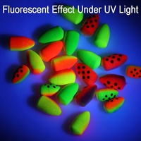 UV Bullet EVA Foam Float Bobber Für Fliegen fischen Fliegen fischen Schlag anzeige Salzwasser forellen Rigs Walleye Rigs