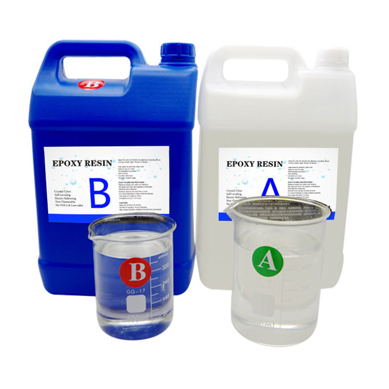 High Gloss Crystal Clear Liquid AB
