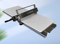 Machine à étaler la pâte pliable, à épaisseur réglable, pour pizza, croissant, pâte feuilletée, fondant