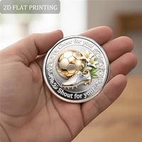 Pièces de collection commémoratives personnalisées en alliage de zinc, design de monnaie antique, émail 3D/2D, pour souvenirs