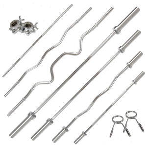 Acier de haute qualité Olymp Barbell <span class=keywords><strong>EZ</strong></span> Curl Bar Haltérophilie <span class=keywords><strong>Barre</strong></span> incurvée Stock Tailles 5kg 10kg 20kg - Product Image 5