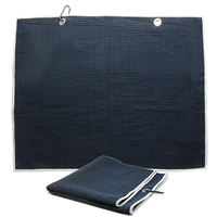 Kit d'accessoires de golf multifonctionnel : Serviette en microfibre, brosse à club, logo personnalisé, vente en gros, OEM, ensemble de brosses pour le nettoyage des clubs