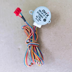 มอเตอร์สเต็ป28BYJ48 5V DC 5mm เพลา5mm สำหรับเครื่องปรับอากาศพัดลมแกว่ง Haier 0010403667E - Product Image 2