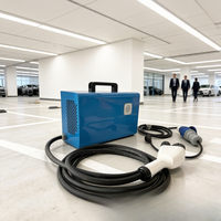 Estación de Carga Móvil para Vehículos Eléctricos 7kW CCS2 Gun OCPP 1.6J Tipo Móvil para Soporte de Flotas Jinghu TA-DC-7-B