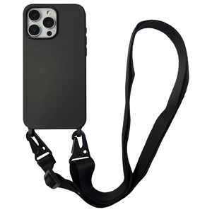 Nylon Phone Cover Lanyard Case with Two Metal Hooks Eco-Friendly Anti-Drop