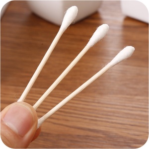 Coton-tiges en bois à double extrémité pour l'hygiène et les soins de beauté - Product Image 3
