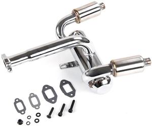 ท่อไอเสียคู่พร้อมท่อไอเสีย85299สำหรับ1/5 RC Baja <span class=keywords><strong>5B</strong></span> - Product Image 6