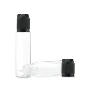 Nieuwe Aankomst 50Ml Plastic Etherische Olie Fles Met Kind Proof Cap