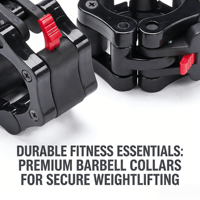 Colliers de serrage VIGFIT en métal haute résistance antidérapants pour haltères, pour la musculation à domicile et en salle de sport