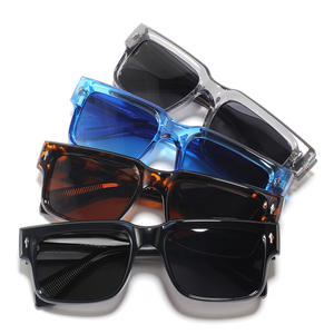 Lunettes de soleil carrées Conchen, monture TR90, protection UV400, verres TAC, pour hommes, protection solaire pour la conduite - Product Image 3