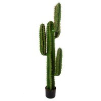 Plante de cactus artificielle, grand faux cactus décoratif, plante verte pour la décoration intérieure et extérieure, maison, jardin, bureau, mariage