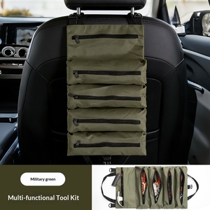 Simple Compartment <b>Canvas</b> Hand Tool Bag Portable Multi Pockets Tool Storage Organizer - Product Image 6