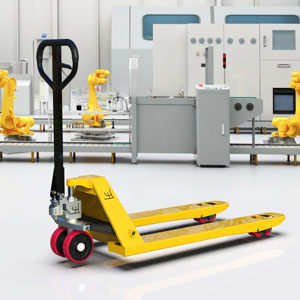 Ручная гидравлическая тележка Saituo с нейлоновыми колесами, грузоподъемность 2,5 тонны, размер 550*1150 мм, OEM, легкий подъем, 3 года гарантии, для транспортировки грузов - Product Image 2