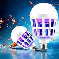 Lampe anti-moustiques UV d'intérieur rechargeable, piège à insectes électrique avec affichage numérique, tue-insectes portable sur pied