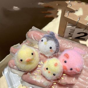 Top Selling Silicone <b>Squishy</b> Toys for Students Pinched Piggy Puppy Chicks Pendant Anti-Stress Decompress Animals for Children - Product Image 2
