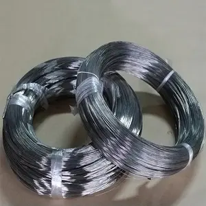 Fábrica 2.5mm Gi Wire Galvanizado Iron Wire Gauge 13 Matéria-prima Para Fazer Unhas