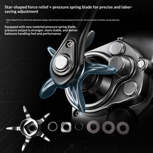 Carrete <span class=keywords><strong>de</strong></span> <span class=keywords><strong>Pesca</strong></span> Eléctrico Ecooda Nuevo EZH5000 <span class=keywords><strong>de</strong></span> <span class=keywords><strong>Segunda</strong></span> Generación con Contador, 11 Rodamientos, <span class=keywords><strong>Mano</strong></span> Izquierda, para <span class=keywords><strong>Pesca</strong></span> en Alta Mar - Product Image 4