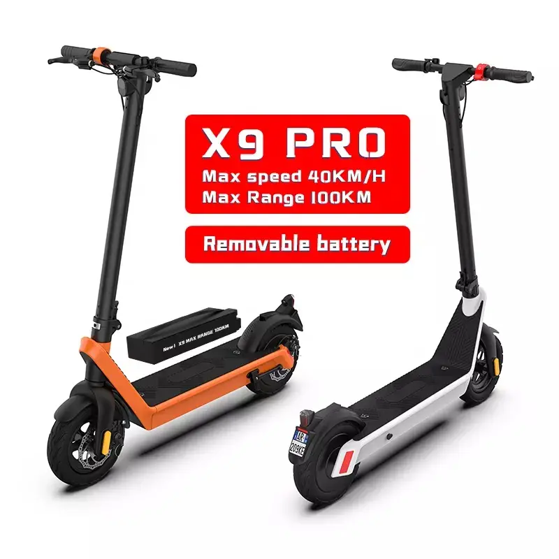 X9 scooter elétrico us eu alemanha, grande, duas rodas, fora da estrada, dobrável, adulto, mobilidade e scooter, elétrico 500w 1000w 48v