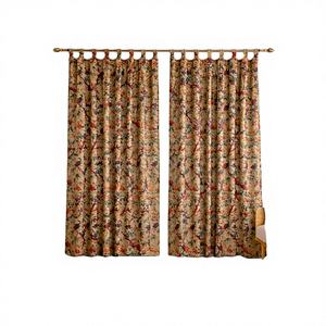Cortinas Elegantes de Terciopelo Sólido con Diseño de Cuerda y Tejido para Hogar, Hotel, Oficina y Cafetería - Decoración Antipolvo para Todas las Estaciones - Product Image 6