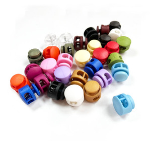 Nhà Máy POM nhựa đầy màu sắc mã chuỗi Stopper chuyển đổi dây khóa dây rút Stopper cho đi xe đạp Jersey Đi Bộ Đường Dài Ba lô dây kéo - Product Image 2