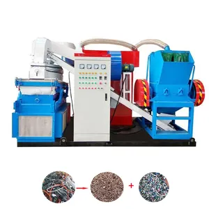 La più popolare macchina per il riciclaggio di rottami di filo di rame macchina per la sbucciatura di cavi di scarto granulatore di filo di rame personalizzato