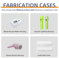 Carcasa Electrónica Personalizada, Moldeo por Inyección Médica, Material ABS y PP, Fundición de Precisión, Resina Epoxi de Caucho