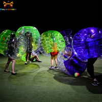 MEILLEUR PRIX NOUVELLE ARRIVÉE Combinaisons de football à bulles gonflables en TPU/Balle à bulles de taille humaine/Arène de football à bulles Installation facile Garantie de 3 ans