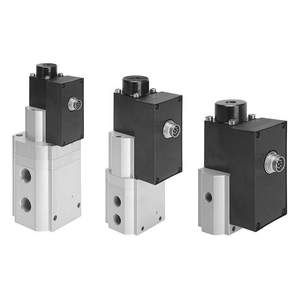 วาล์วปรับสัดส่วน Festo รุ่น MPPES-3-1/8-6-010 ขนาดพอร์ต 1/2 นิ้ว แรงดัน 0-10 บาร์ สำหรับระบบอัตโนมัติในอุตสาหกรรม - Product Image 4