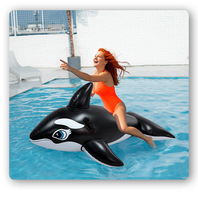 Hamac gonflable d'eau de plage de flotteur de piscine de requin de PVC pour des adultes