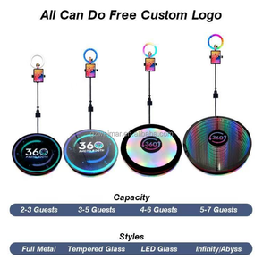 Cabine photo à 360 degrés Chestnuter pour les réseaux sociaux, plateforme rotative automatique, cabine photo portable pour les clubs - Product Image 5