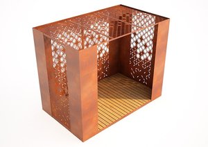Tente de Camping <span class=keywords><strong>bambou</strong></span> en bois patio <span class=keywords><strong>toit</strong></span> en <span class=keywords><strong>bambou</strong></span> fer forgé extérieur verre rond gazibo gazébo extérieur - Product Image 3