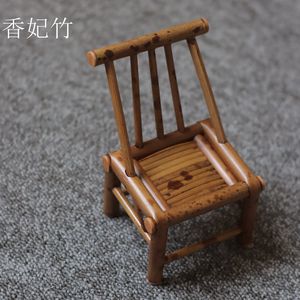 เก้าอี้ไม้ไผ่ขนาดเล็ก งานฝีมือสานไม้ไผ่ธรรมชาติ ของตกแต่งบ้าน - Product Image 4