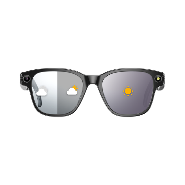 Smart Glasses with Camera Lenses with Colour-changing Capability Real-time Translation AI Assistant Single-lens Smart Glasses