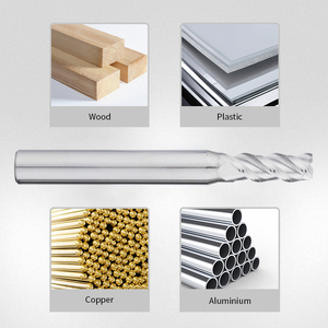 Zhy vonfram Thép 3 sáo lên và xuống phẳng cuối nhà máy gỗ phay cắt tốc độ cao nhôm cuối nhà máy - Product Image 5