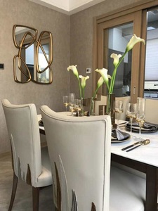 <span class=keywords><strong>Ingresso</strong></span> americano sala da pranzo forma irregolare creativo versato a <span class=keywords><strong>parete</strong></span> <span class=keywords><strong>specchio</strong></span> luce di lusso arredamento interno Hotel - Product Image 3