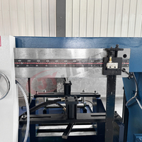 Scie à ruban CNC professionnelle GSK4260 pour métaux, dotée d'un moteur de 5,5 kW avec entraînement par vis sans fin pour une découpe industrielle de précision