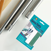 Mastic époxy haute résistance GORVIA E323SR, type séparateur, adhésif de réparation multi-usages pour l'étanchéité des métaux, du bois et des tuyaux