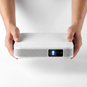 Nuevo Proyector S5 DLP con Enfoque Automático <span class=keywords><strong>y</strong></span> Corrección Trapezoidal, Resolución 1920x1080P, 600ANSI Lúmenes, Mini Proyector Portátil para Juegos al Aire Libre, Películas 3D <span class=keywords><strong>y</strong></span> 4K - Product Image 2