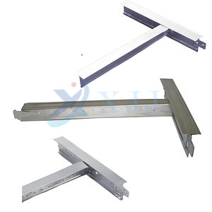 Té en grille Té principal Té croisé Rouleau formant la machine Faux cadre en acier en métal Plafond t Grille faisant la machine - Product Image 6