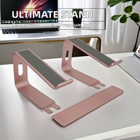Dudukan Laptop Vertikal Portabel yang Dapat Disesuaikan, Lipat, dari Aluminium, Penyangga Tablet & Notebook, Fabrikasi Plat Logam yang Dicetak & Dilipat