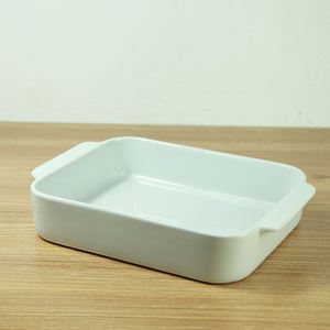 Vaisselle en céramique <span class=keywords><strong>de</strong></span> qualité supérieure pour restaurant, compatible micro-ondes, <span class=keywords><strong>plaque</strong></span> <span class=keywords><strong>de</strong></span> <span class=keywords><strong>cuisson</strong></span> au <span class=keywords><strong>four</strong></span> - Product Image 2