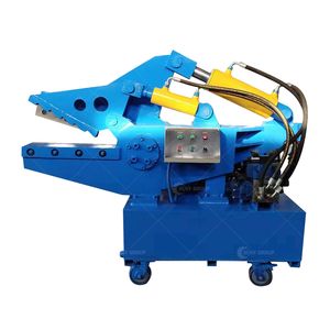 Mini cisaille hydraulique à <span class=keywords><strong>alligator</strong></span>, alimentation automatique par bande transporteuse, moteur en acier au carbone, écologique, certifiée CE - Product Image 3