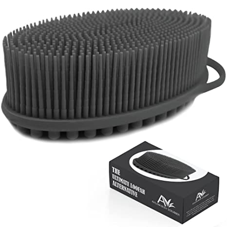 Отшелушивающий силиконовый скребок для тела для легкой чистки, хорошо связывает, долго держится и более гигиеничный