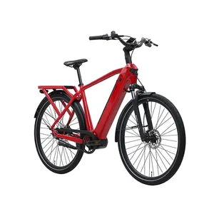 2024新しいデザイン電動自転車電気都市バイクEu安い26 "28" インチEbikeオートバイ統合ライト工場