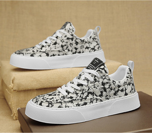 Nuevos zapatos de lona transpirables, zapatillas informales ligeras y versátiles, versión coreana, zapatillas de moda para hombres - Product Image 6