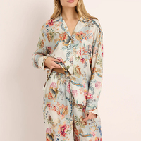 Pyjama longue robe arabe sexy en satin imprimé respirant et doux, grande taille pour femme, qualité supérieure, fabrication ODM