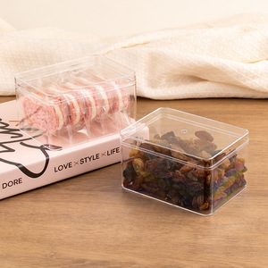 Caja de Embalaje de Plástico PS Transparente Personalizada, Caja de Exhibición Acrílica Hecha a Mano con Tapa, Caja de Almacenamiento a Prueba de Polvo - Product Image 3