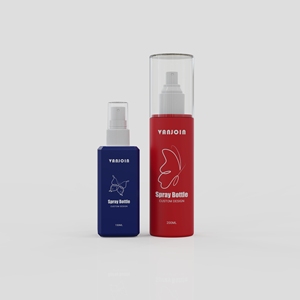 Flacone Spray Nebulizzatore Rotondo o Quadrato da 90ML 120ML <span class=keywords><strong>150ML</strong></span>, Personalizzabile, Antigoccia, per Cosmetici e Cura della Pelle - Product Image 2
